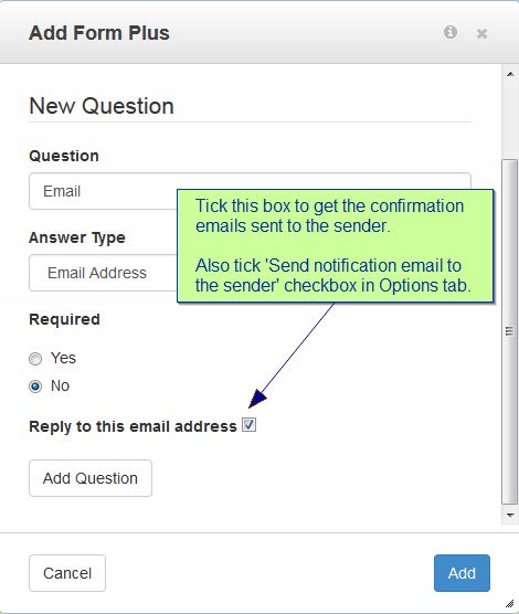 How to send a copy of email to the sender?